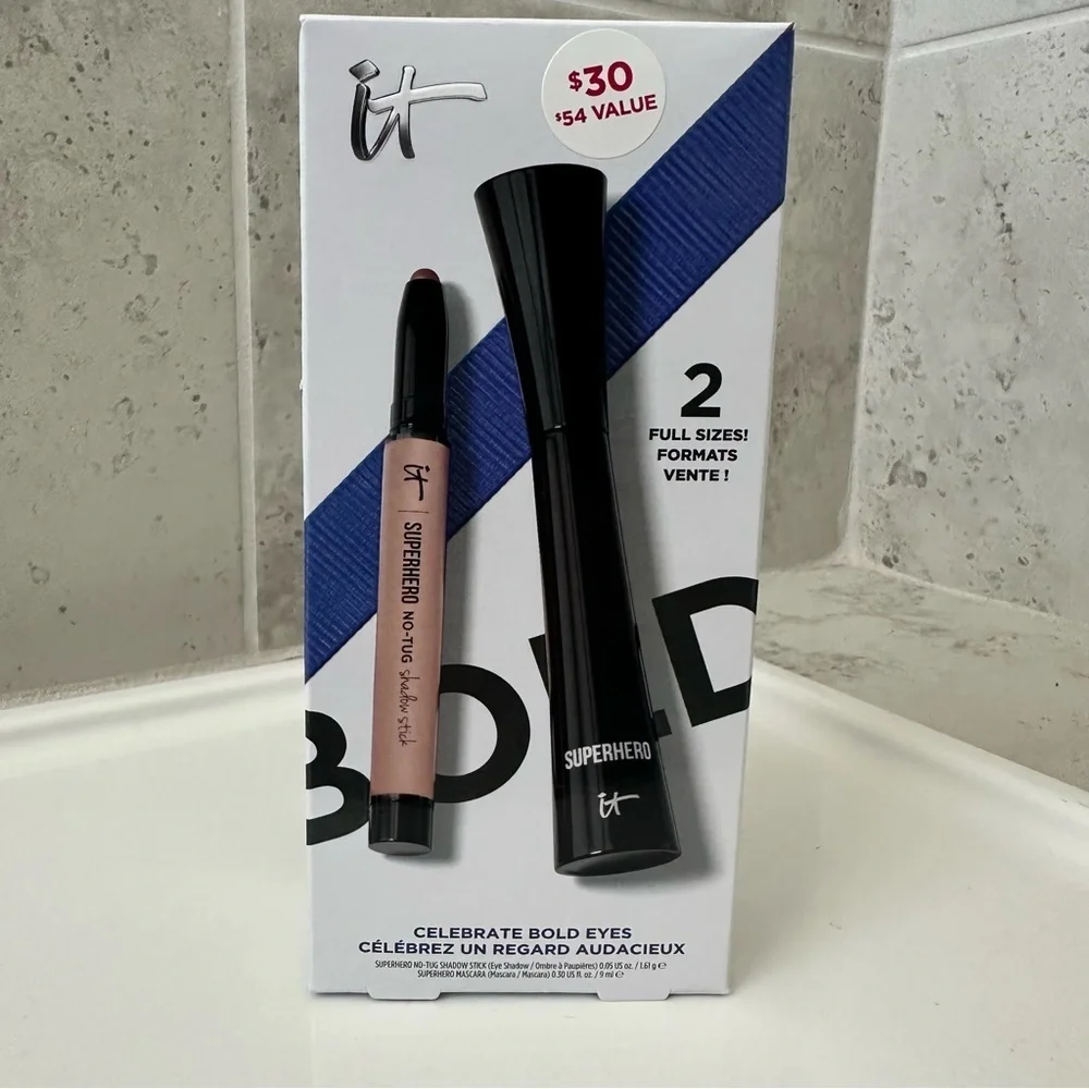IT Cosmetics Superhero Mascara and Shadow Set